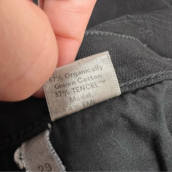 Reformation Misa High & Skinny Black Jeans Front Seam Pockets Sz 29 - Picture 7 of 9